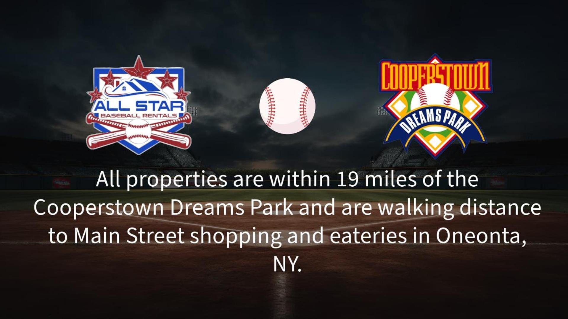 After The Game Apt 2 All Star Baseball Rentals Oneonta Zewnętrze zdjęcie
